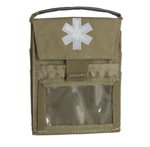 Mini Apteczka Turystyczna Wojskowa Helikon Pocket Med Insert- Coyote