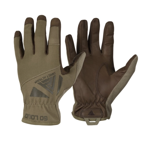 Rękawice Taktyczne Strzeleckie Skórzane Direct Action Light Gloves - Coyote