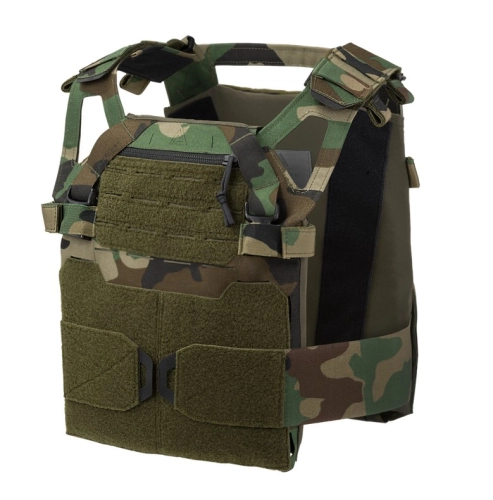 Kamizelka Taktyczna Plate Carrier Direct Action SPITFIRE MK II - Woodland