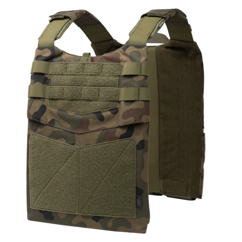 Kamizelka Taktyczna Plate Carrier Helikon Guardian NIR/IRR Field - PL Woodland