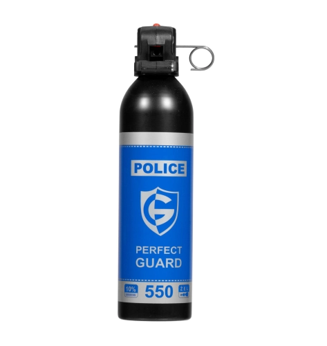 Gaz Pieprzowy Żelowy Police Perfect Guard 550 550 ml - Chmura
